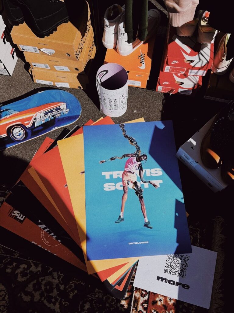 a bunch of skateboards and skateboards on the ground